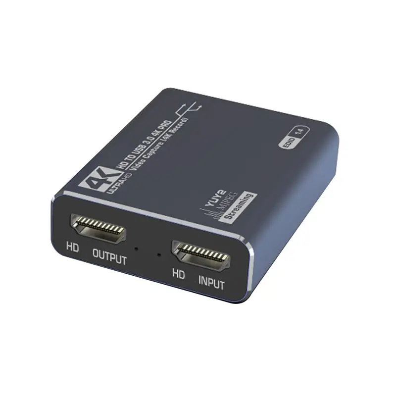 M51K-Game Capture Card 4K 60Hz -Compatible USB 3.0 1080P 60Fps Recorder For Live OBS Video Capturing