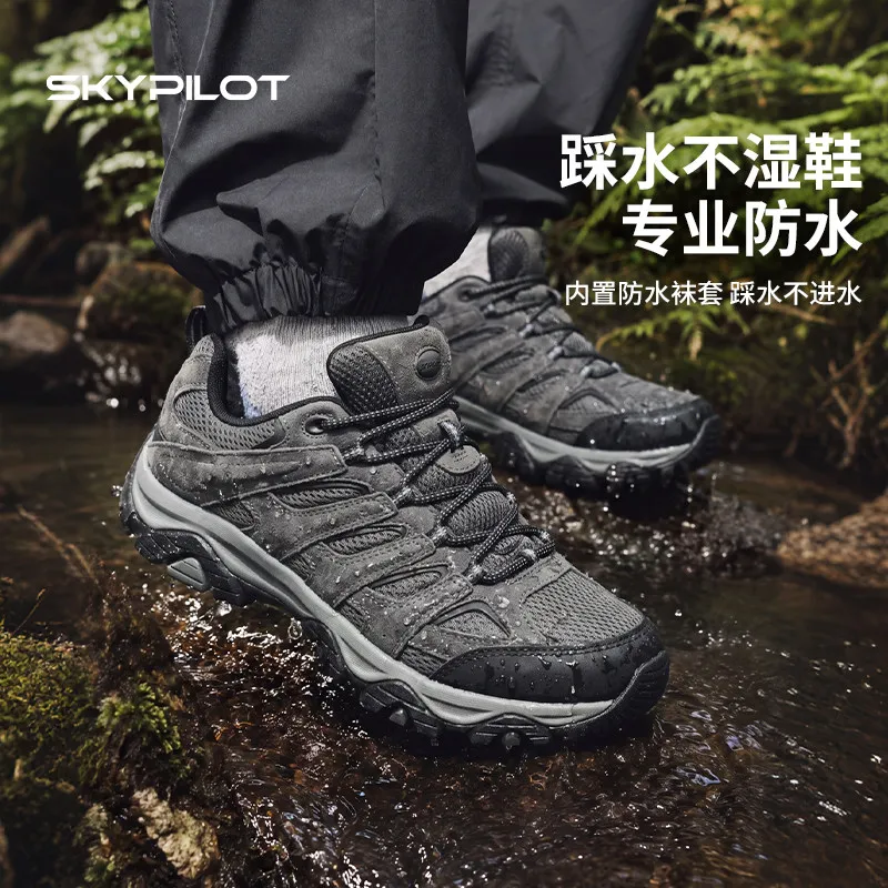 Skypilot Hiking Shoes Menwaterproof Climbing Camping Hunting Boots Outdoor Mountain Trekking Sneaker Tactical Wakling snow shoes