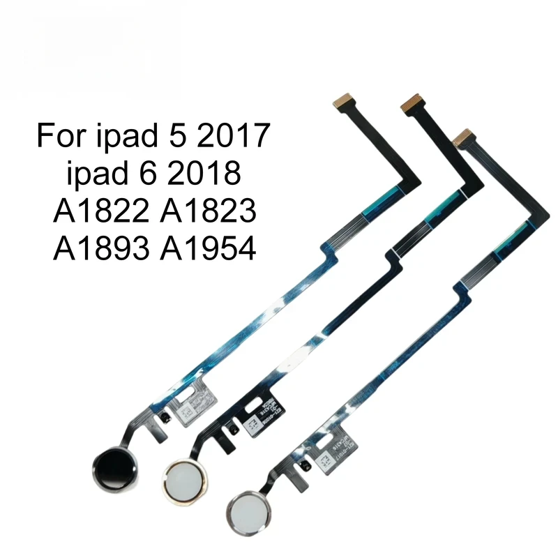 Home Button Flex Cable Replacement For iPad 5 6 7 8 9 2017 2018 2019 2020 2021 A2270 A2197 A1822 A1893