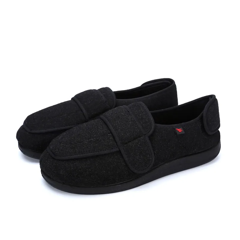 Non-slip Diabetic Patient Widened Shoes Adjustable Unisex Bigfoot Thumb Valgus Deformation Shoe Elderly Pregnant Feet Swollen