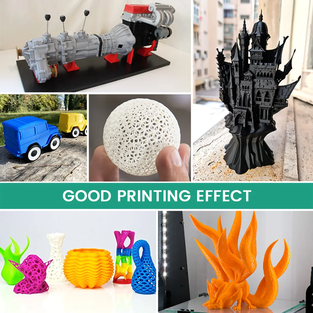 Sunlu 3D-Druck Pla Filament 7 Rollen 1,75mm 0,25 kg/Rolle mit Spule geeignet für 3D-Drucker Nachfüllen voller Farben