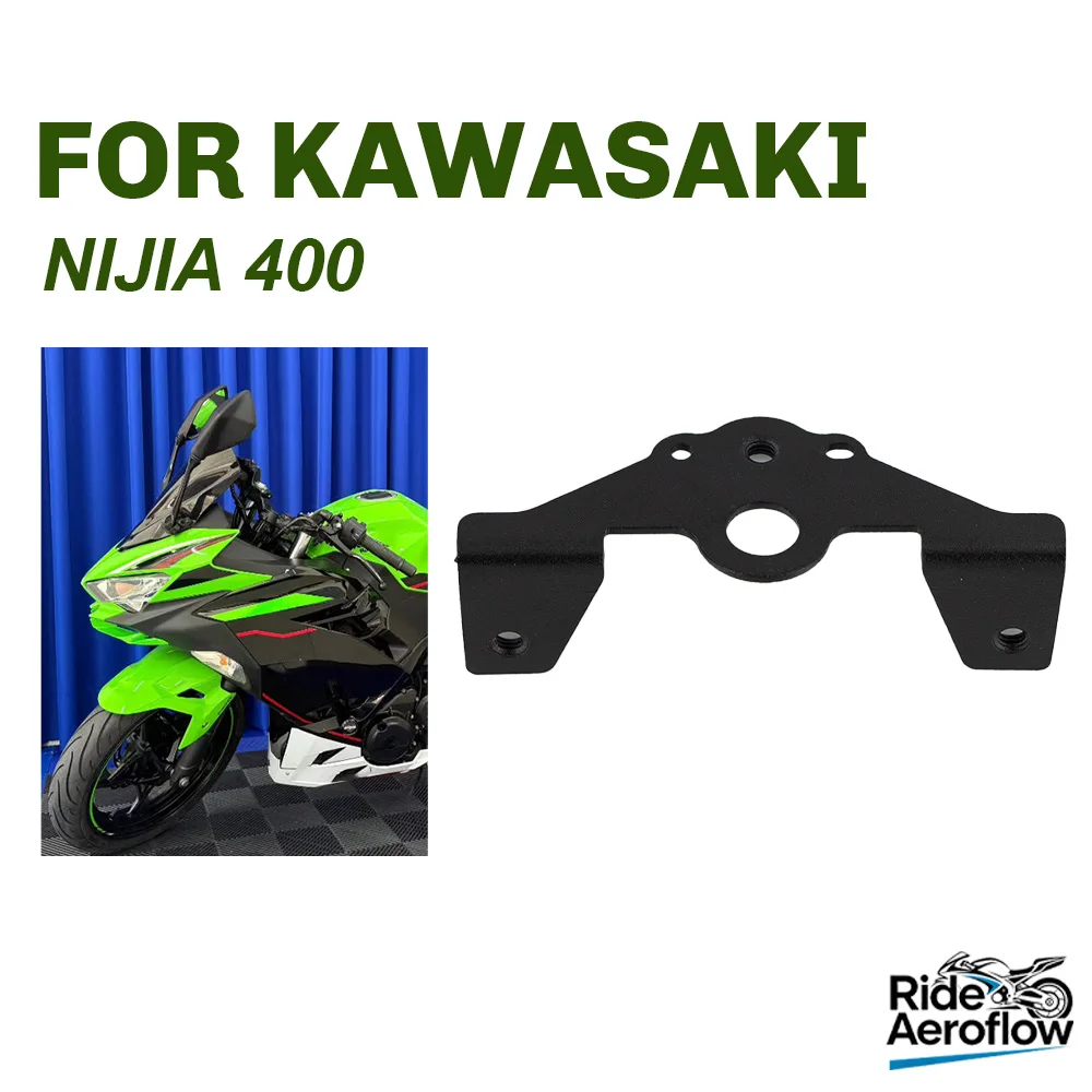 

Fit For Kawasaki Ninja400 Ninja 400 Headlight Connection Frame Bracket Black Aluminum Alloy Hood Frames Motorcycle Accessories