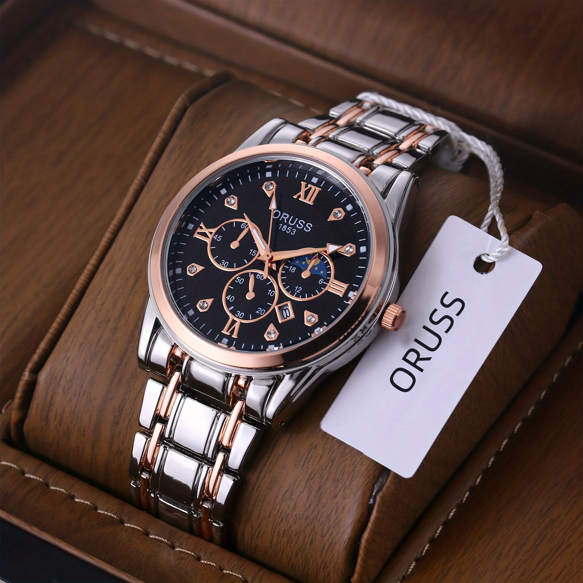 Men's watches Sports fashion trend watch Calendar Fashion pointer Business men durable classic men's watch