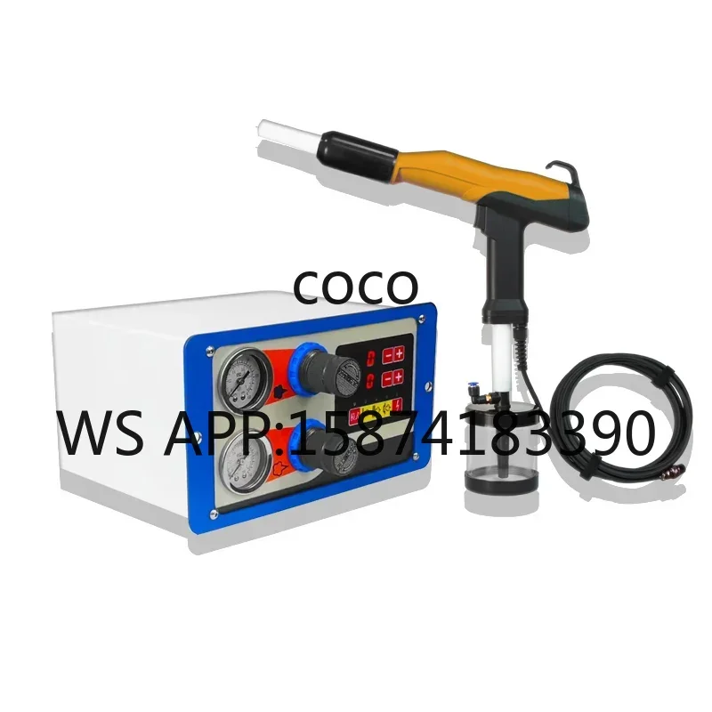 Wheel Repair Electrostatic Spraying Gun, Portable Handheld Lightweight Powder Proofing Spray Gun