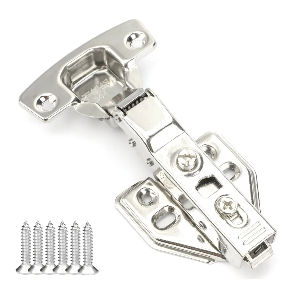 Full Overlay Face Frame & Frameless Soft Close Concealed European Hinges for Kitchen Cabinet Door Hinge with Mounting Screws