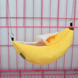 Banana Hammock House for Small Animal, Hammock for Hamster, Ninho Quente, Sugar Glider, Small Hammock, Pet Acessório 6 principais vendas casinha ninho passarinho - №4