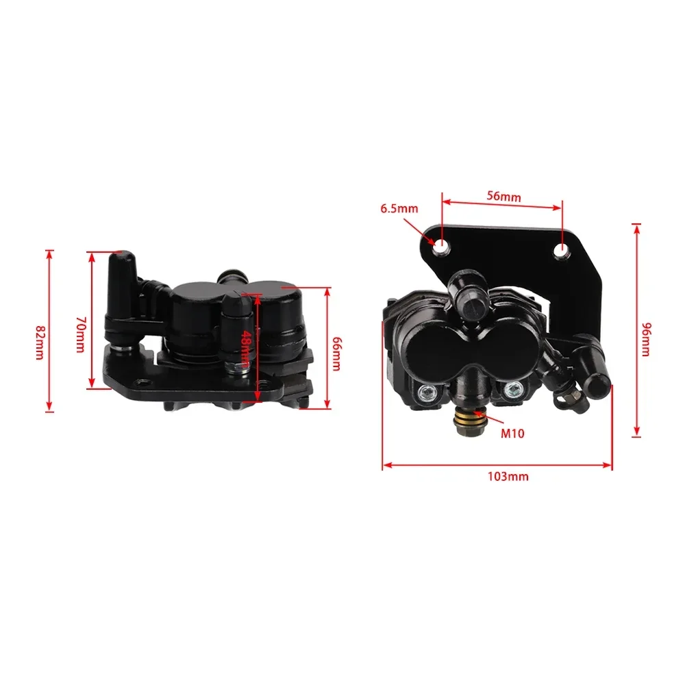 Front Left Right Brake Caliper Assy Set For Fit JS250 Jianshe Baja Roketa 250CC ATV