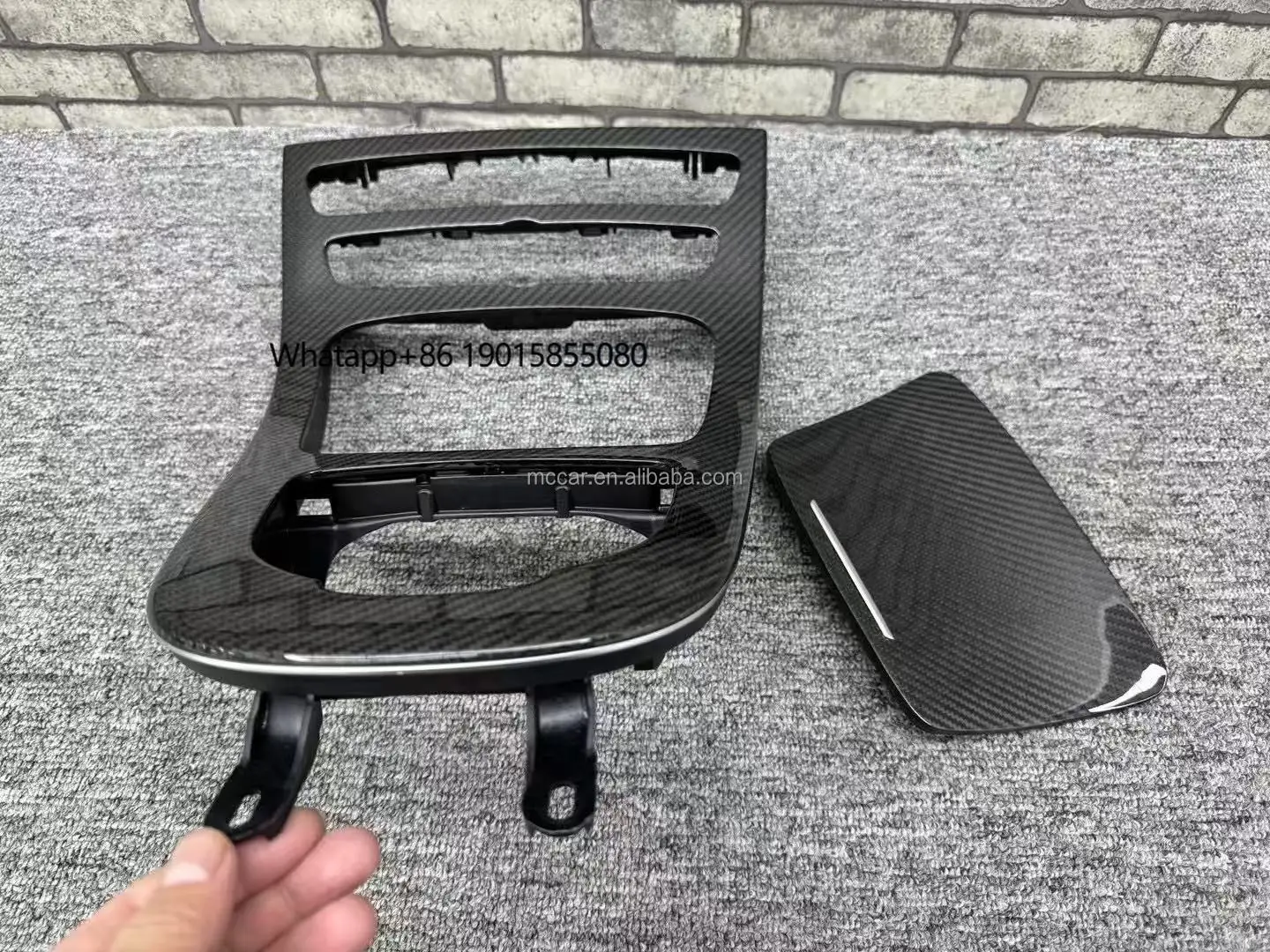 

Perfect Fitment Carbon Fiber Center Panel for W213 E63 E53 E300 E400 Center Console Interior