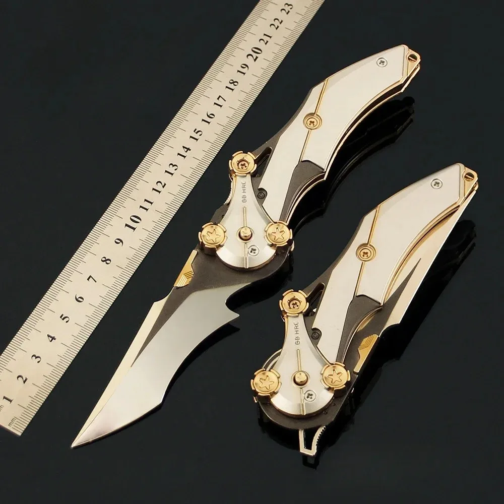 Folding Karambit Trainer | CS:GO Mercy Blade Alloy Replica, Non-Sharp Practice Knife for Collection, Cool Prop Gift view 4