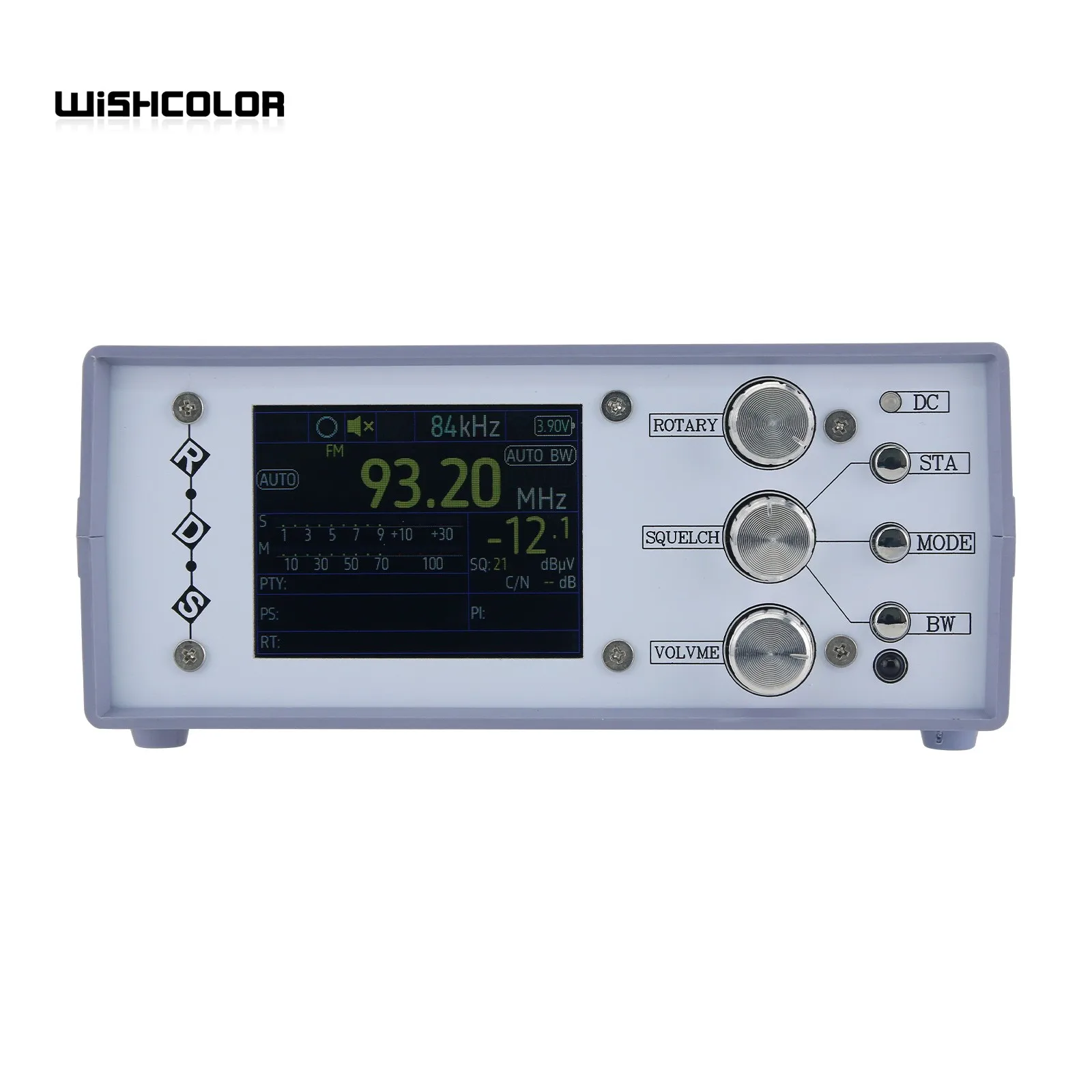 HamGeek TEF6686 RDS AM FM LM MW SW OIRT Desktop Full Band Radio Receiver Stereo Version + Remote Control