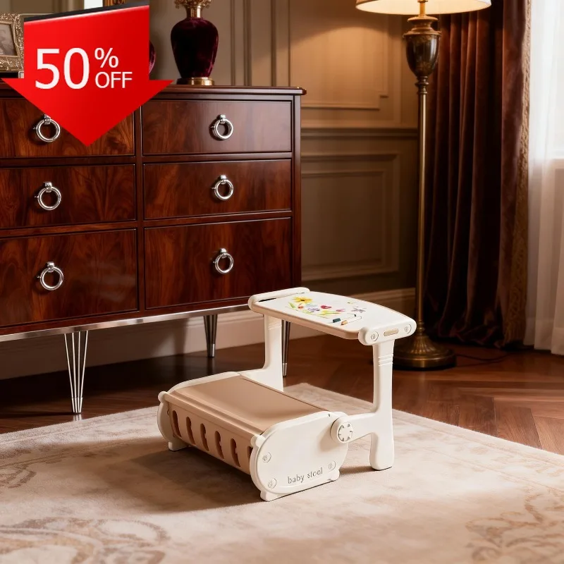 

Kids Table Montessori Adjustable Height Foldable Solid Wood Study Desk Playroom Bedroom Storage Easy Assembly Mesa Infantil