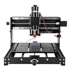 Routeur CNC 3020 Plus avec moteur de broche 500W, guide de rail coulissant pour bois, acrylique, coupe et gravure sur métal, capacités laser