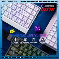 IROK CAROTMAS Mercury68 PRO/MAX e-sport 8K interruptor magnético Teclado mecánico para juegos RGB batería larga accesorio de intercambio en caliente para juegos