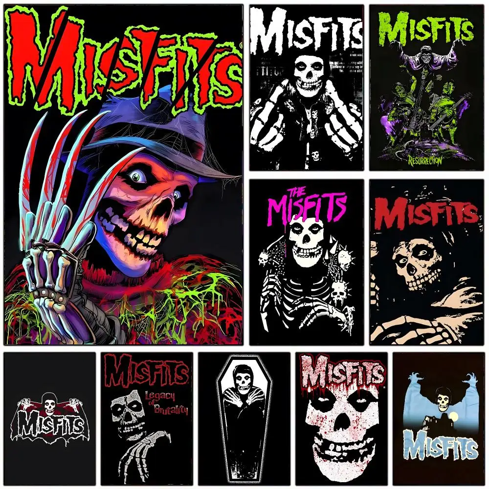 Misfit Series M-Misfits Poster Wall Art Print Decorative Mural Home Decor Gift Unframed