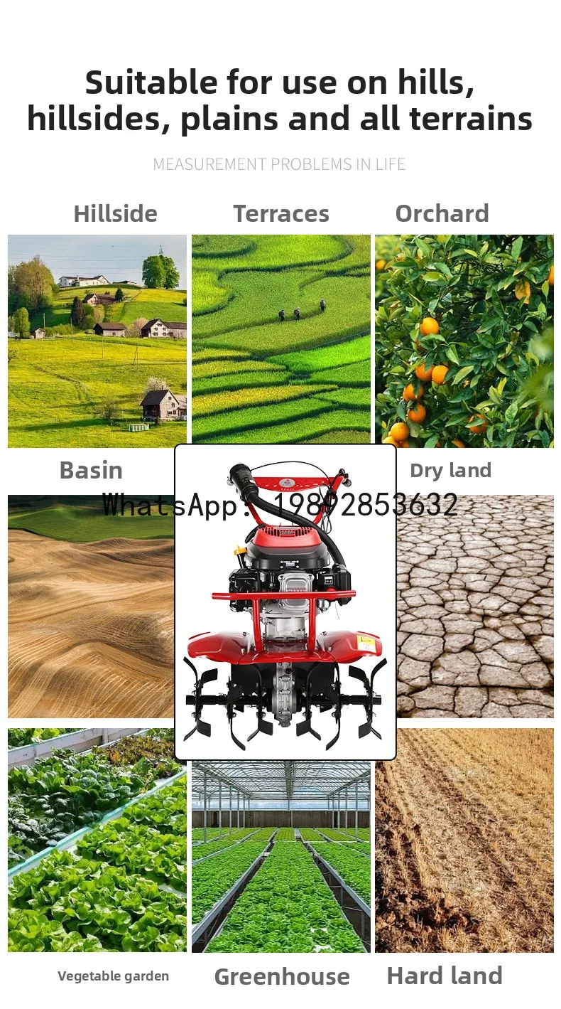 YFY Agricultural Multi-Function Micro-Tiller Zongshen High-Power Water and Land Dual-Use