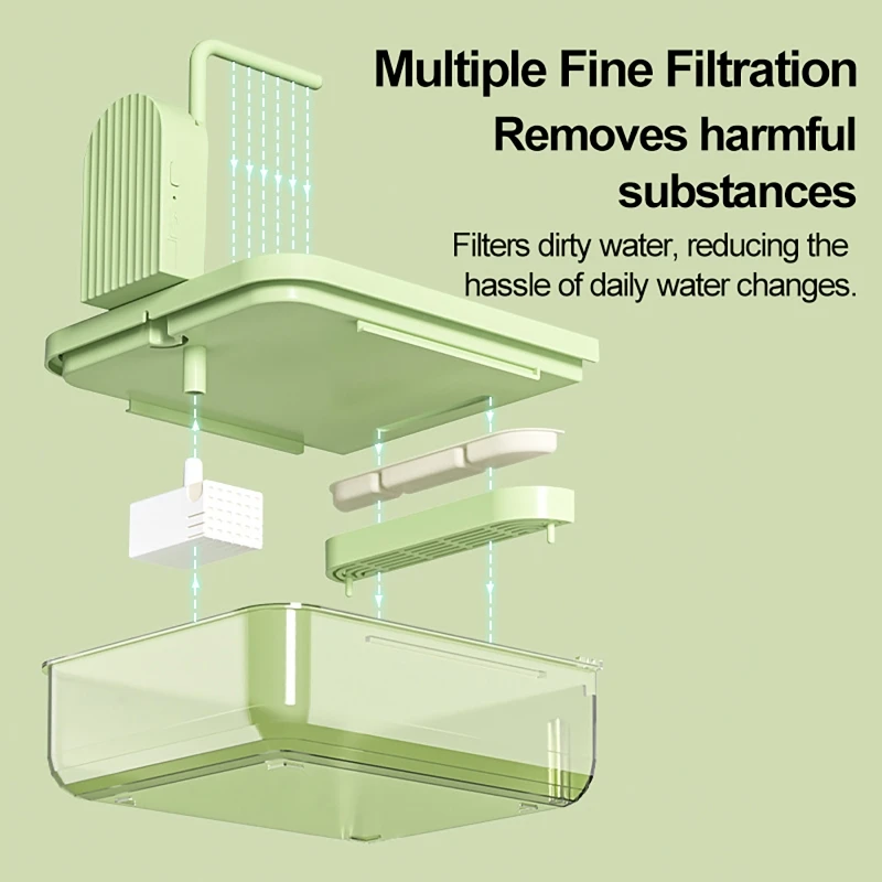 

Автоматическая многофункциональная душевая кабина для птиц Xuan Feng Peony, внешняя ванна для попугаев, принадлежности для попугаев