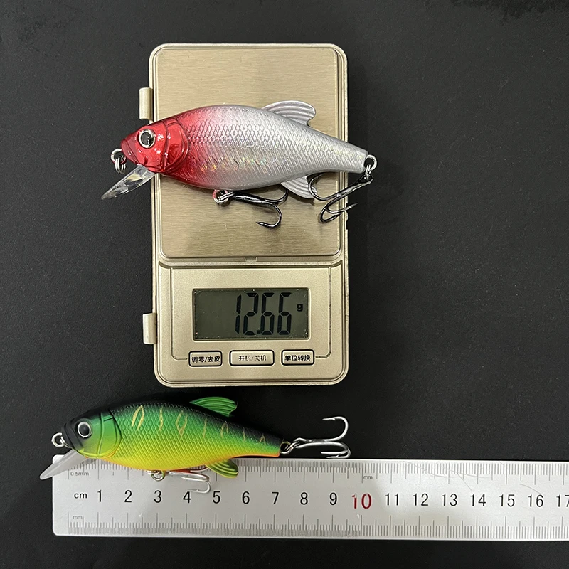 Floating Minnow Fishing Lure 75mm 12.5g Wobbler Artificial Hard Bait Long Cast Freshwater Saltwater Bass Pike Trout Fish Tackle view 6