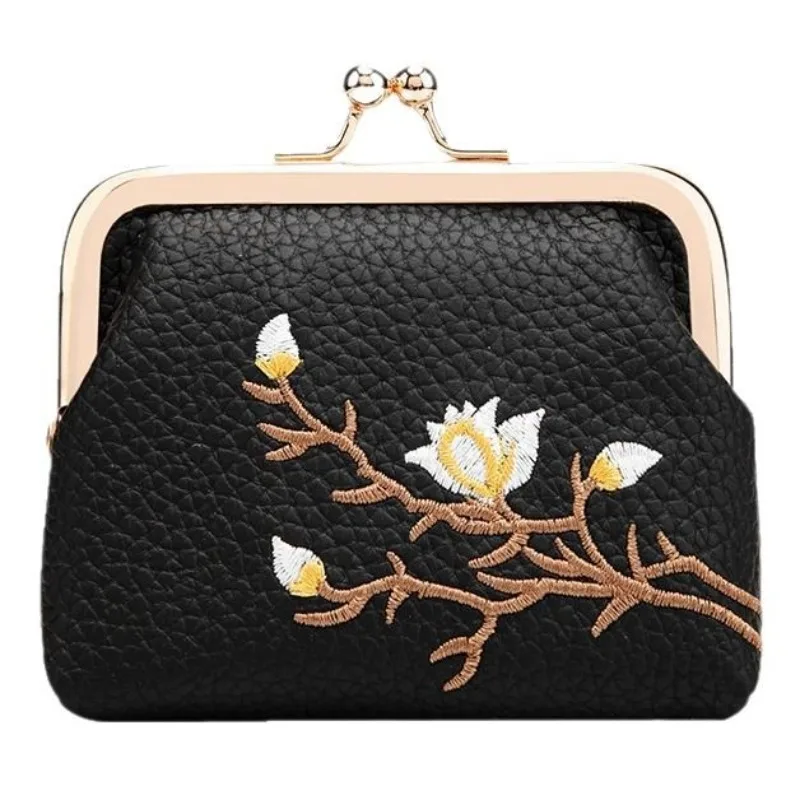 

2025 Chinese Style Lipstick Organizer Bag Embroidered Mini Purse for Women, Multifunctional Coin Pouch & daily life Essentials
