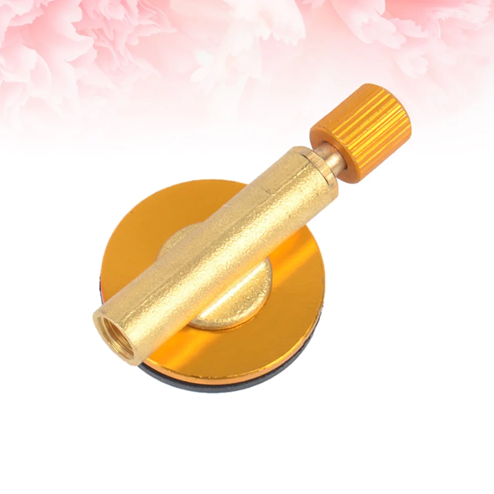 

Flat Cylinder Gas Stove Valve Outdoor Gas Control Adapter Connector Yellow Camping Picnic Fire Adjustable