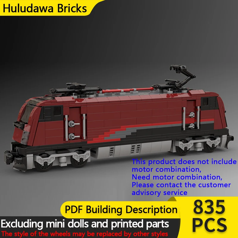

City Car Model MOC Building Bricks Taurus III High-Speed Train Modular Technology Children Holiday Gifts Assemble Toys Suit