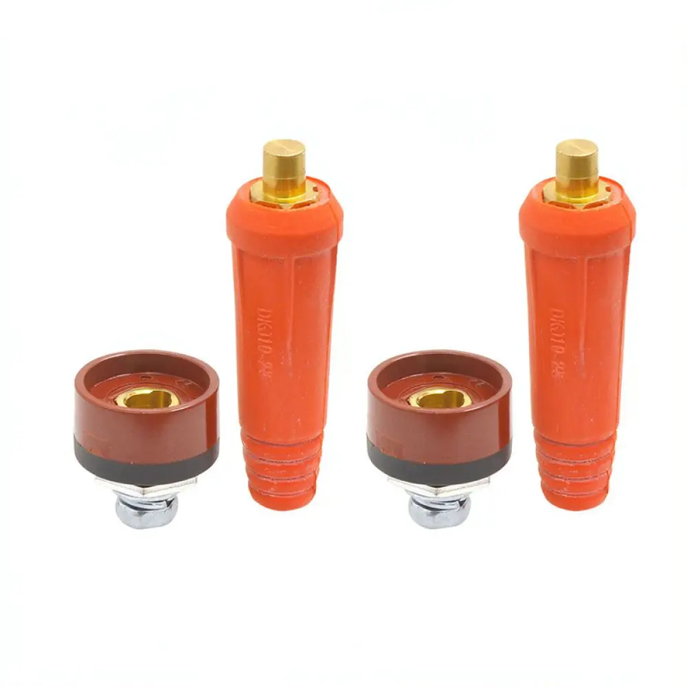 Professional For DKJ10 25 Cable Quick Connector Plug Socket European Style For Welding Power Argon Arc Welding Applicator