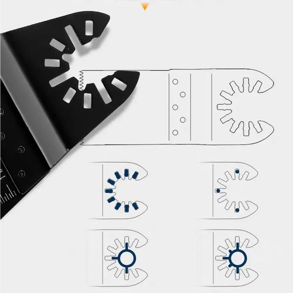 Multi Tool Blades Oscillating Saw Blade Multi-Function Saw Saw Blade Renovator Multi Cutter Blade For Wood Metal Plastic Cutting