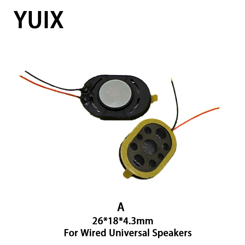 YUXI 1Piece For Elliptical Wired Universal Speaker Earphone External Ringing Repair Parts