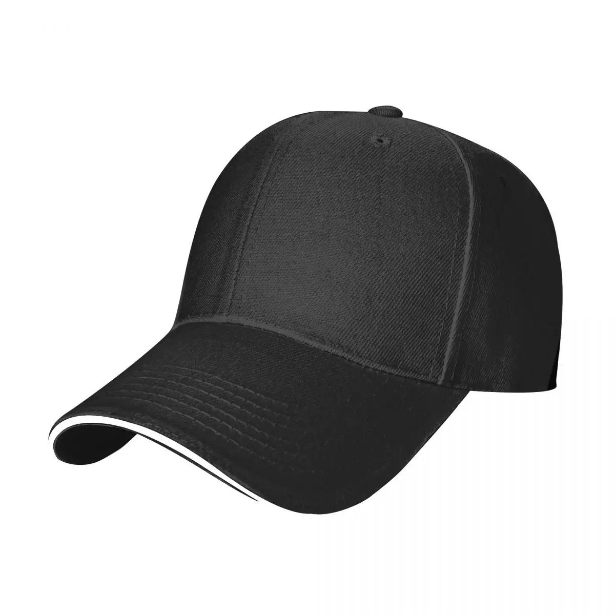 Black Treble Clef symbol Baseball Cap custom Hat sun hat Ball Cap Streetwear Mens Hats Women's