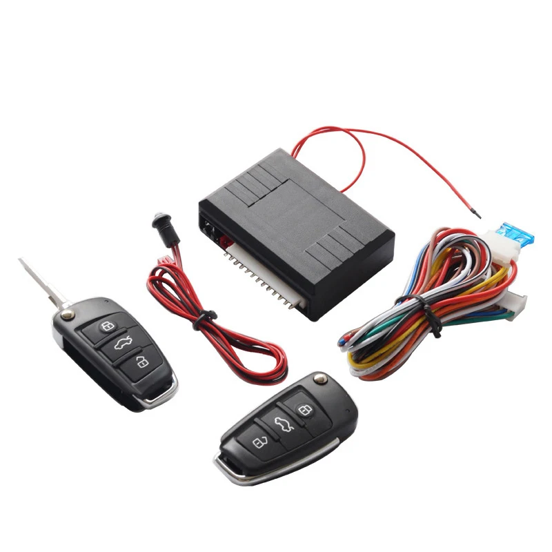 

12v Car Remote Control Central Lock Keyless Entry System With Motor Model With Bomb Key Embryo