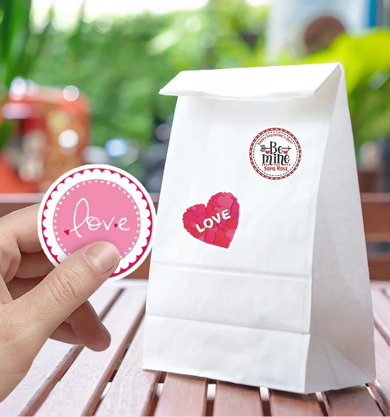 50/100PCS Valentijnsdag Graffiti Stickers Laptop Briefpapier Liefde Decoratie Stickers Waterprrof Stickers