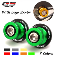 For Kawasaki Zx6r ZX 6R ZX-6R Accessories Swingarm Spools Sliders Screws Stand 8MM Bolts New Motorcycle Parts