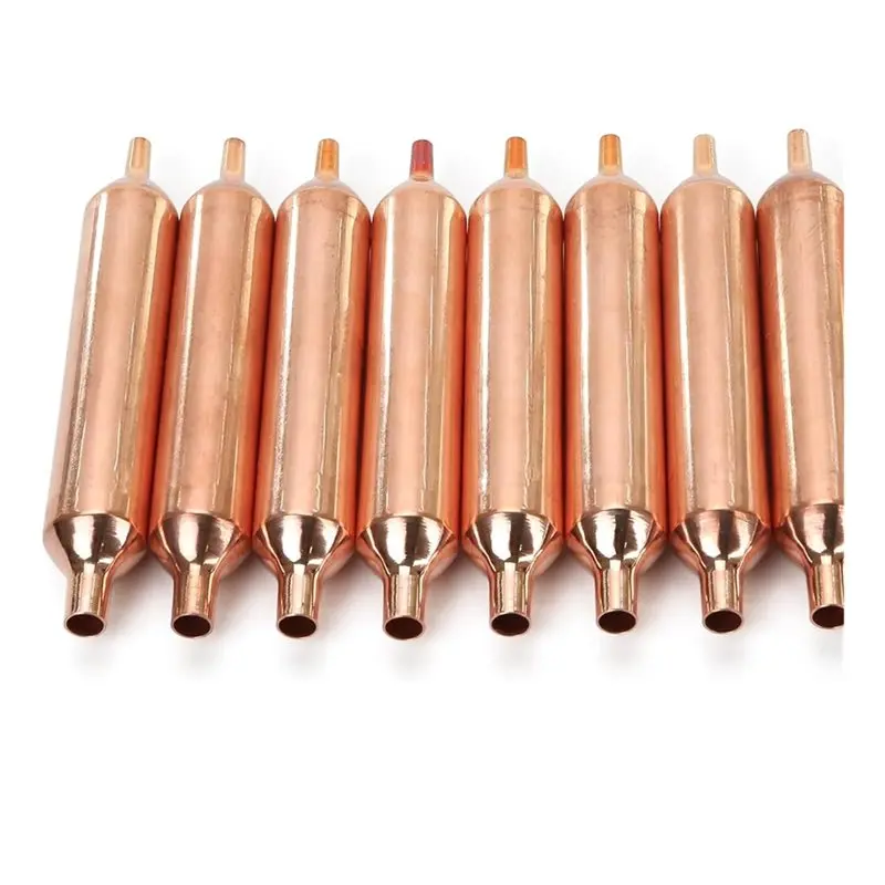 【POPULAR】Refrigeration Copper Drier 8Pcs Filter Dryer 115 X 18Mm Refrigerator Coil For Fridge Refrigerant Systems