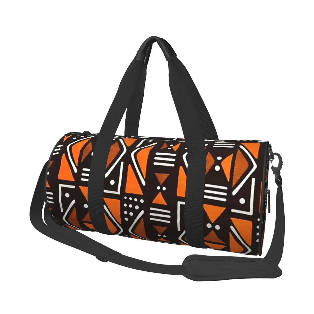 

African Bogolan Africa Ethnic Tribal Art Large Duffle Gym Bag Multi-Functional Duffle Travel Bags Handbags Fitness bag