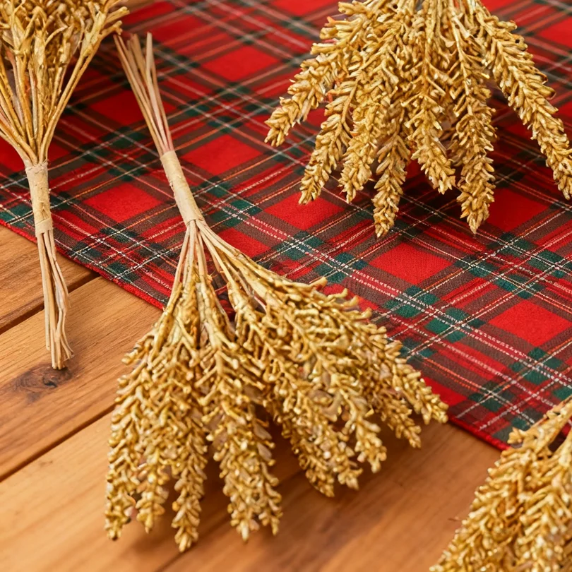 

Artificial Flowers Plants Home Reception Room Christmas Tree Wedding Wreaths Offical Table Decor Accessory Clearance Gifts Props