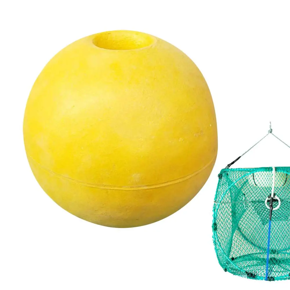Boule flottante en mousse PVC de 10mm, boule flottante pour pêche en eau profonde, boule de flottabilité, matériel de pêche flottant en plein air pour bateau et piscine