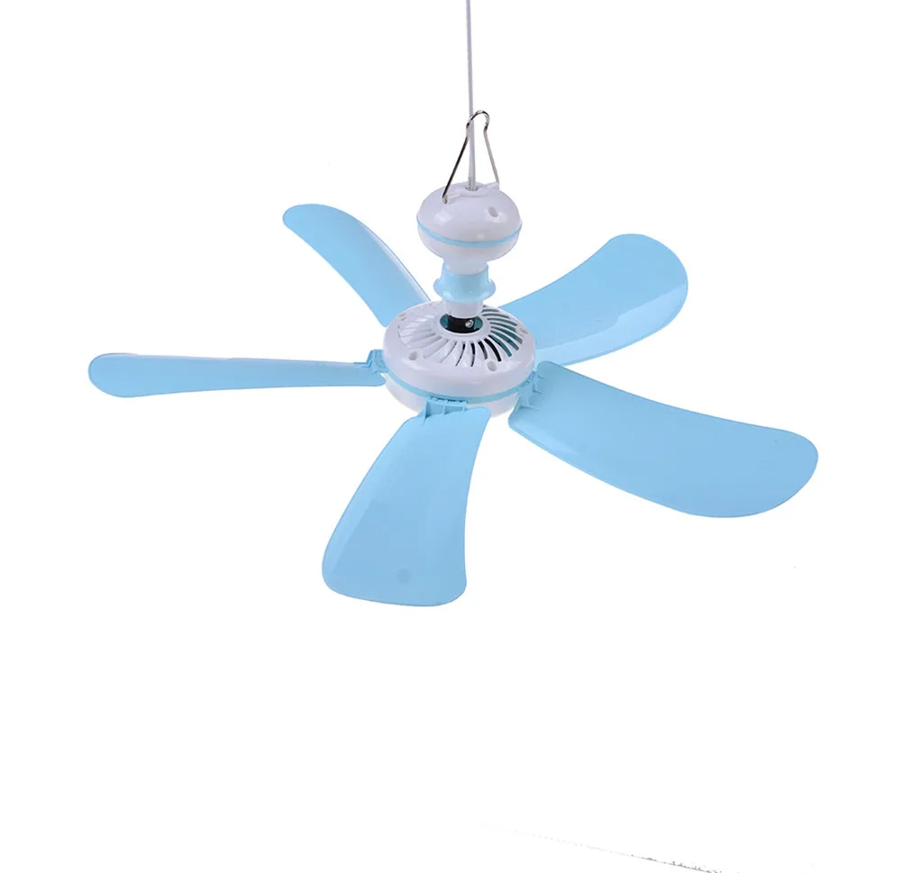 220V Portable Silent Ceiling Fans Mosquito Net Electric Fan Large Wind Net Electric Fan Large Wind Mini Portable Ceiling Fans