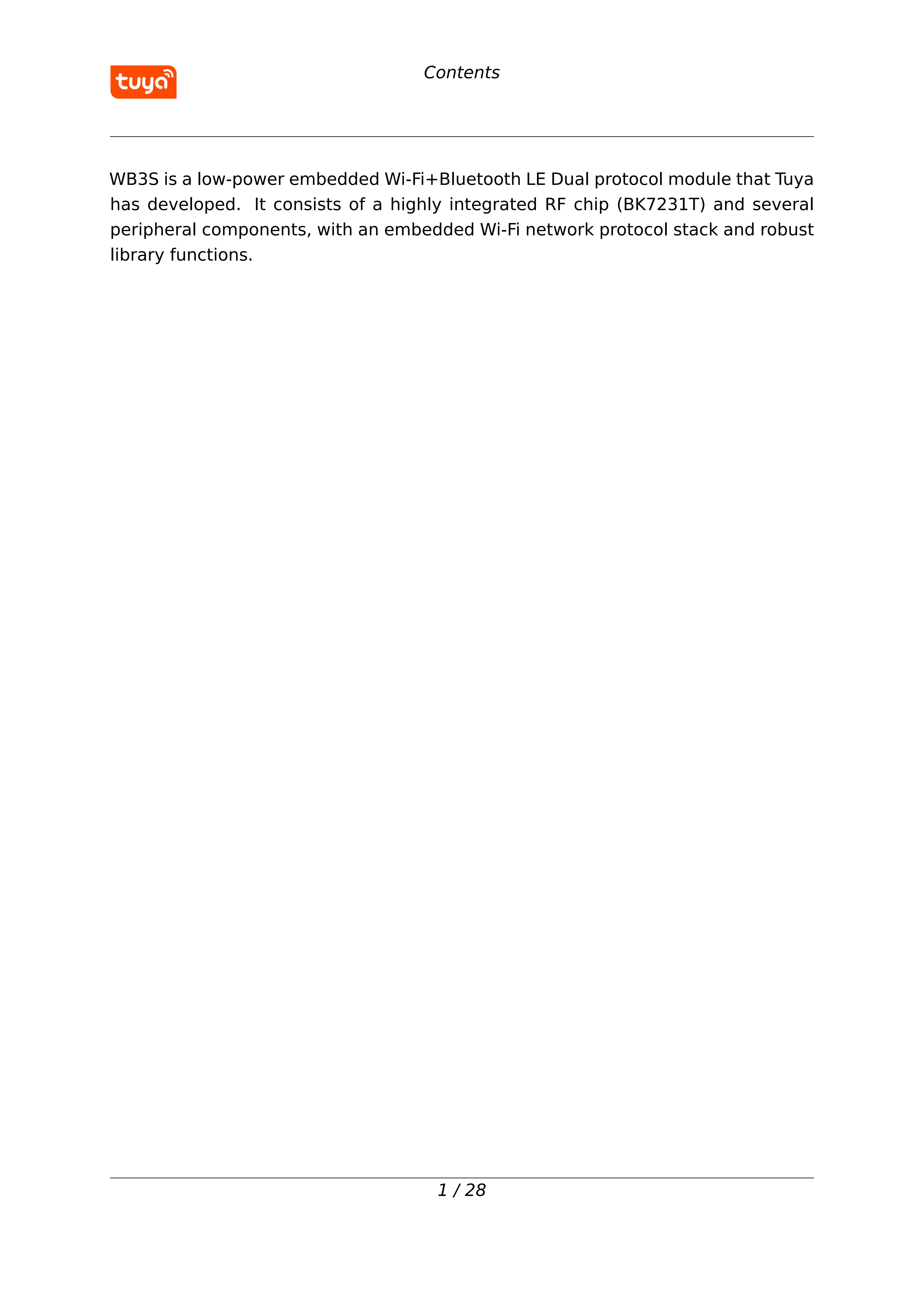 Tuya WBR3 Modul Wi-Fi/Bluetooth RTL8720CF Chip Low Power Embedded wbr3 Serielles Übertragungsmodul – Detail 3