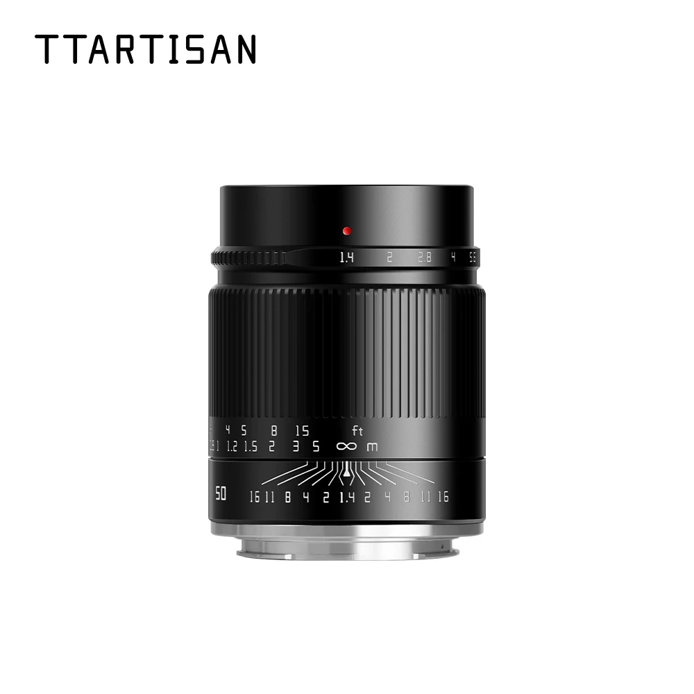 TTArtisan 50mm F1.4 ASPH Full Frame Manual Focus Lenses for Sony E Canon RF Nikon Z Sigma Lumix Leica L mount Cameras