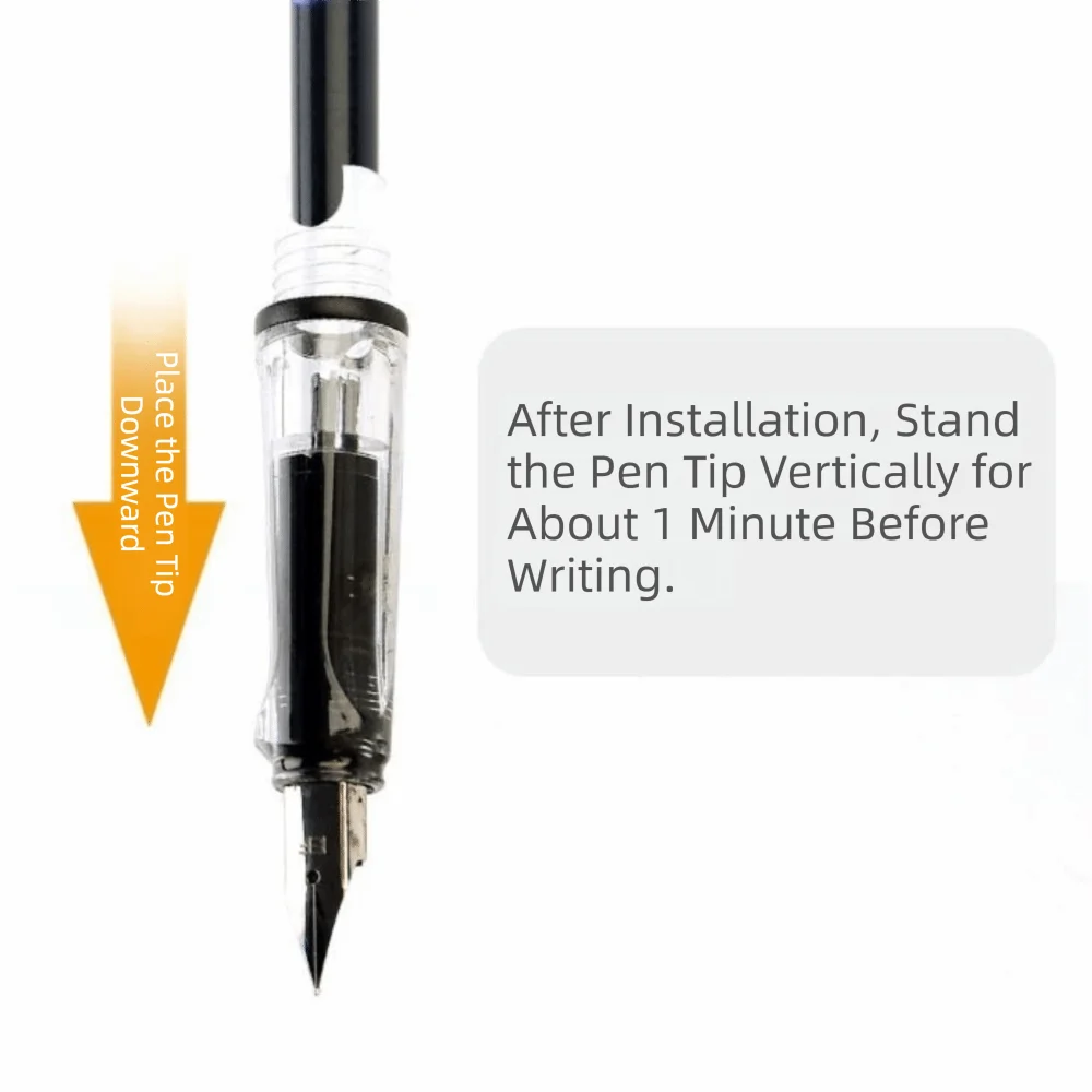 With Eraser Thermal Erasable Fountain Pen Replaceable Ink Posture Correction Press Fountain Pen Erasable Ink
