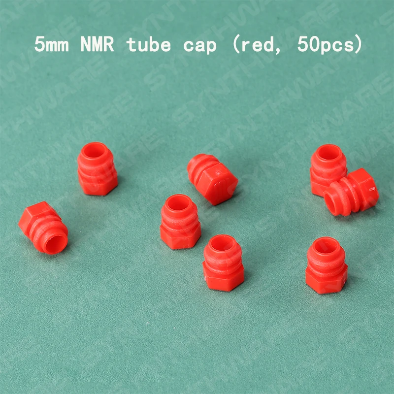 Laboratory 5mm micro NMR tube caps, resonance tube caps, sample tube caps, equipment, and instruments.