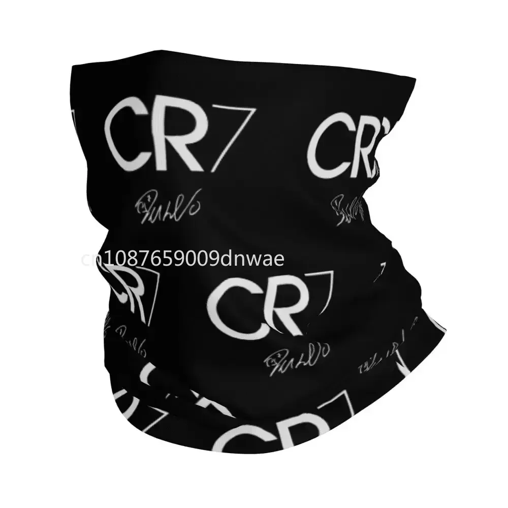 

CR7 Signature Bandana Neck Cover Printed Balaclavas Wrap Scarf Cycling Running for Men Women Adult All Season