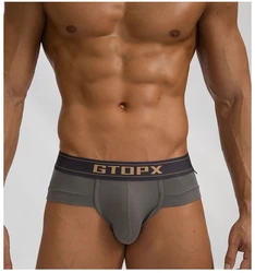 Cuecas mascuulinas heren slipje U verhoogd plus zakje wicking ropa interieur sexi para hombre modale boxers & slips mannen ondergoed