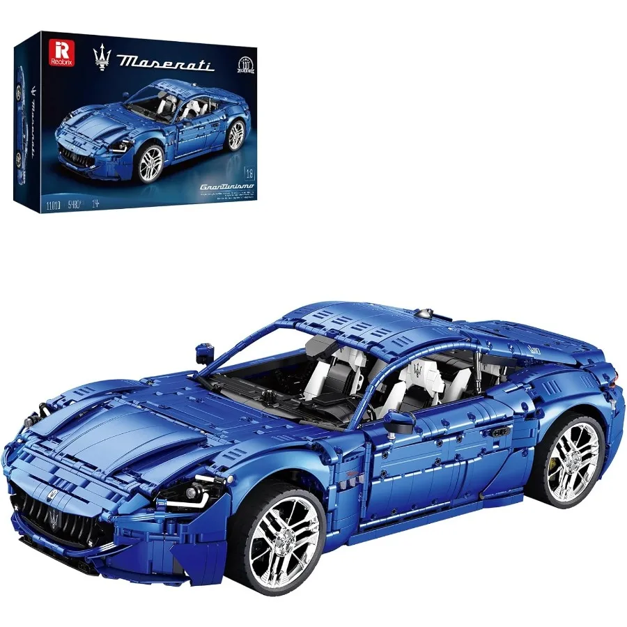 

Sports Car Building Blocks Set for Adults 1:8 Vehicle Racing Car Toy Model Building Kit for 11010 Creative Gifts for Boys Girls