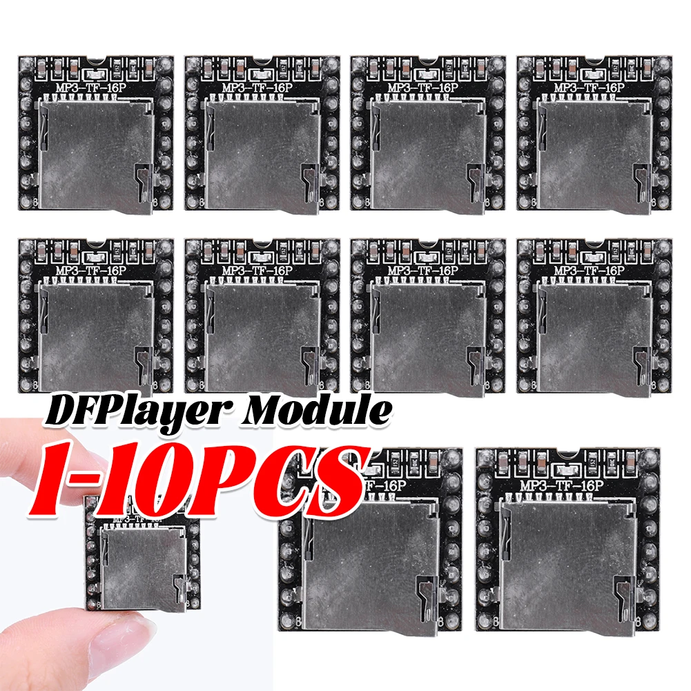 DFPlayer Module Ondersteuning TF-kaart U-Disk Audio Voice Module Board voor Arduino