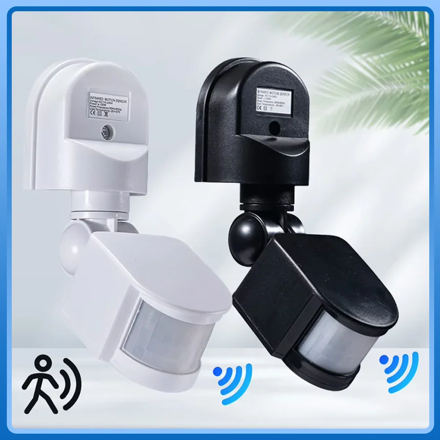 Bewegingssensor PIR Bewegingsdetector DC12V Automatische Infrarood Bewegingssensor Lichtschakelaar Voor Trappen Gang Keuken 220V 110V