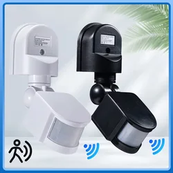 Motion Sensor PIR Movement Detector DC12V Automatic Infrared Motion Sensor Light Switch For Stairs Corridor Kitchen 220V 110V