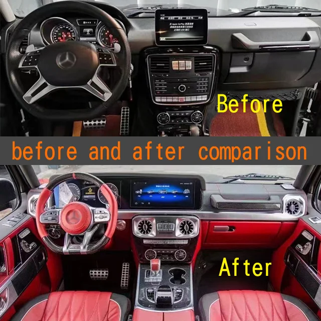 G Class Interior Upgrade Kit Central Control Seat for G350g500g550 to G63/G65 Auto Parts