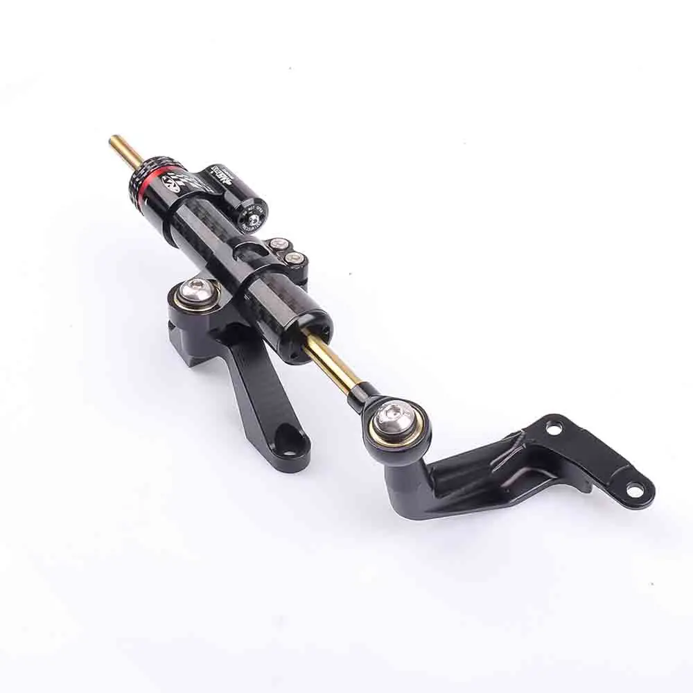 ZX-6R 2023 2024 Motorcycle Steering Damper Stabilizer & Bracket Mount Kit For Kawasaki Ninja ZX-6R ZX6R 636 3
