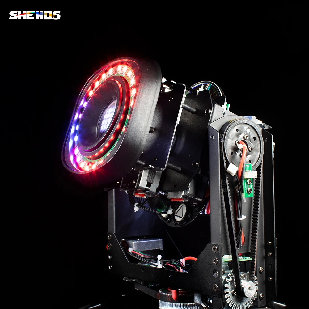 Imagem -05 - Shehds-led Spot Moving Head Light Feixe com Círculo Prisma Padrão Estático e Dinâmico para Discotecas dj Bar Boate Pcs 100w