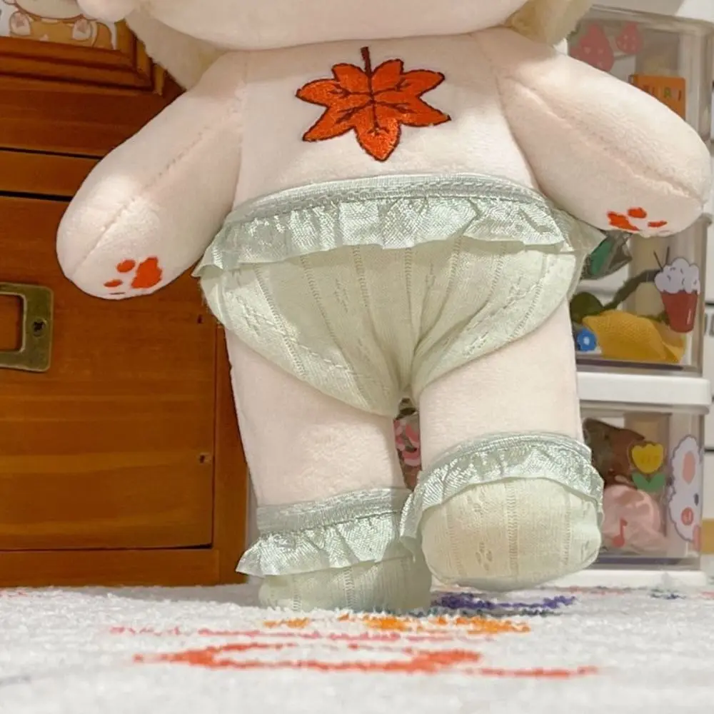 Cuecas 20cm algodão boneca roupas leggings acessórios de brinquedo algodão boneca roupa vestido coleção multi cor